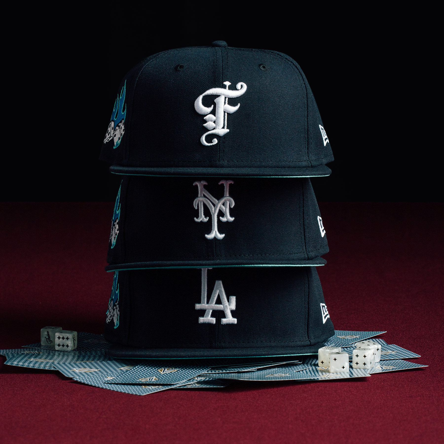 Available In-Store + Online: FEATURE x New Era 'Flaming Dice